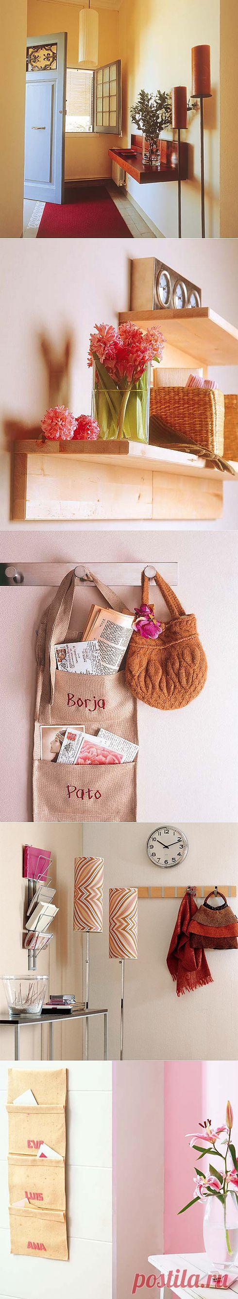 Как хранить мелочи в маленькой прихожей (30 фото)