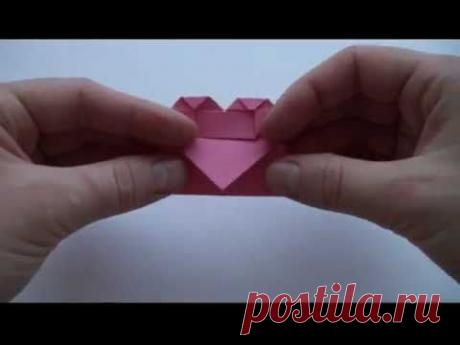 Оригами Закладка | Как сделать закладку из бумаги