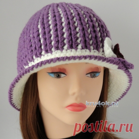 Вязаная крючком шляпа