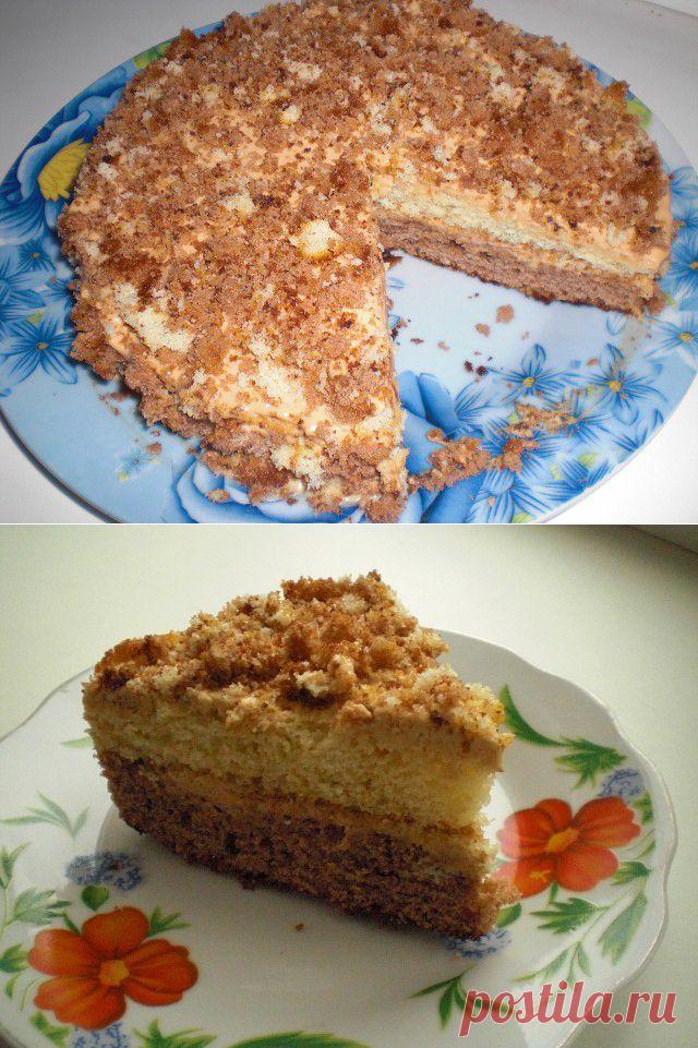 Торт "День и ночь"