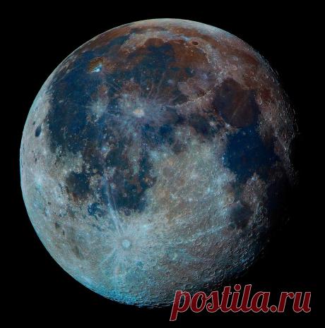 Потрясающая Луна от известного астрофотографа Eddie Trimarchi.