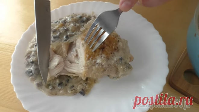 Натираем курицу крахмалом - пальчики оближешь от этой вкуснятины на ужин!