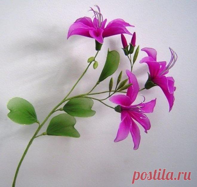 Как сделать цветы из капроновых колготок своими руками - Букеты и цветы - Женский Мир