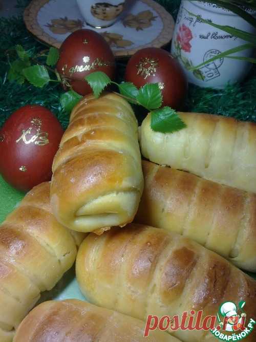 Закусочные булочки с плавленым сыром - кулинарный рецепт