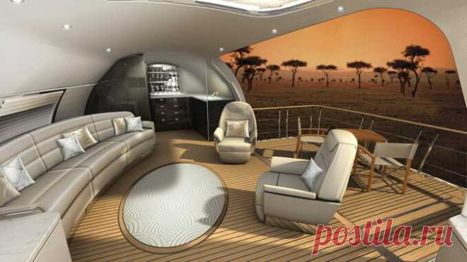 Это новый тип самолета? Air Deck – роскошный летающий кемпер