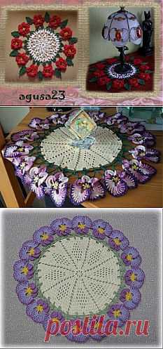 Для дома (салфетки, коврики, корзиночки, шторы, пл | Записи в рубрике Для дома (салфетки, коврики, корзиночки, шторы, пл | Дневник Positive_whimsical