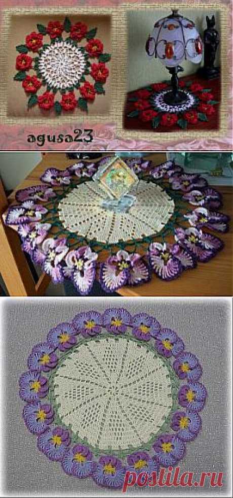 Для дома (салфетки, коврики, корзиночки, шторы, пл | Записи в рубрике Для дома (салфетки, коврики, корзиночки, шторы, пл | Дневник Positive_whimsical