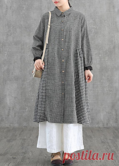 Oversize patchwork cotton Dresses Wardrobes Tunic Tops yellow plaid Dress Oversize patchwork cotton Dresses Wardrobes Tunic Tops yellow plaid Dress Materials used:cotton linenMeasurement:One size fits all for this item. Please make sure your size doesn't exceed this size: XL/US16-18/EUR44  length 102cm / 39.78