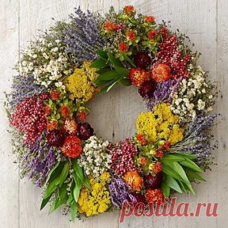 Farmers' Market Herb Wreath