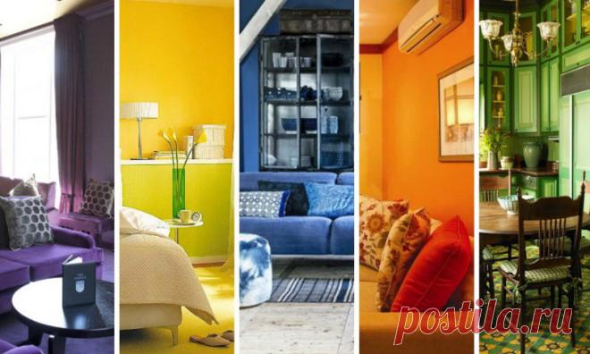 Цвет комнаты изменит вашу жизнь. Секреты счастья!