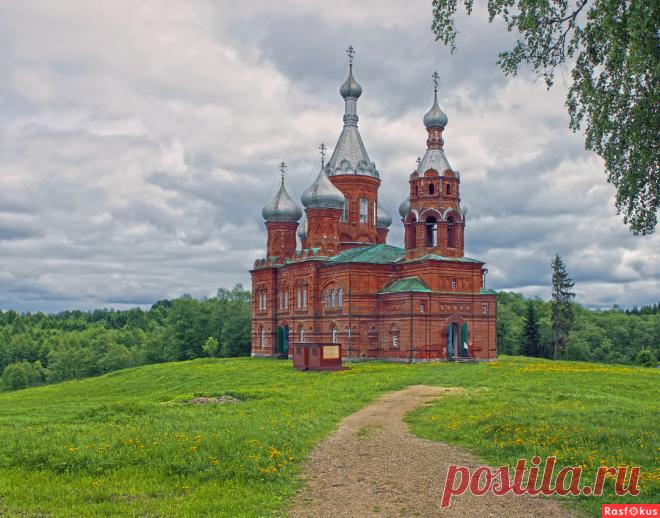 Фото: Волговерховье. Спаса Преображенский собор Ольгина монастыря.. Фотограф Анатолий Максимов. Путешествия - Фото и фотограф на Расфокусе.