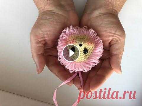 Ёжик Шарик #1 Мастер класс Амигуруми для начинающих Из серии елочные игрушки своими руками  Анаит Всем привет!...