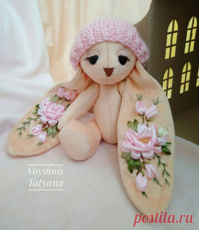 Вышивка лентами Зубковой Ирины