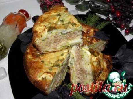 Кабачковый пирог-запеканка - кулинарный рецепт