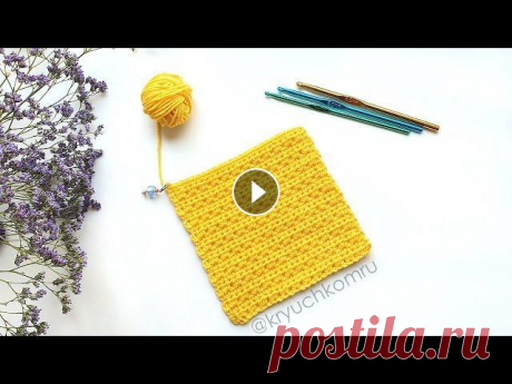Узор крючком для кофточки. Simple crochet pattern Привет, друзья! Просили - получайте :) В прошлых влогах я показывала узор для своей новой кофточки и он запал некоторым в душу. Сегодня урок на канале...