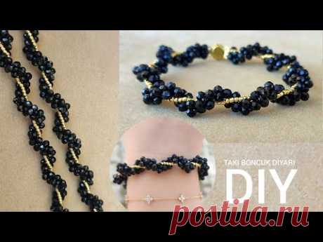 Farklı Burgulu Bileklik&Kolye Yapımı.Different Twisted Bracelet&Necklace Making/How to make Tutorial