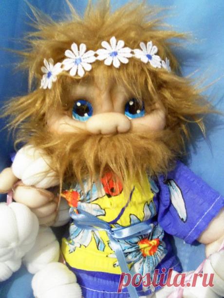 Интерьерные куклы.Скульптурно-текстильная