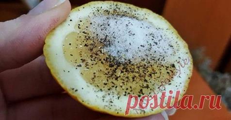 СОЛЬ, ПЕРЕЦ и ЛИМОН способны решить эти 9 проблем лучше любых медикаментов. | Tutkryto.su