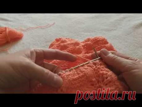 ОЧЕНЬ КРАСИВЫЙ, ОРИГИНАЛЬНЫЙ УЗОР СПИЦАМИ