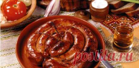 Домашняя колбаса на Пасху рецепт