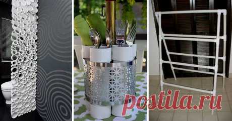 Идеи для необычного применения труб ПВХ — DIYIdeas