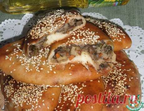 Пирожки постные с картофелем и грибами – кулинарный рецепт