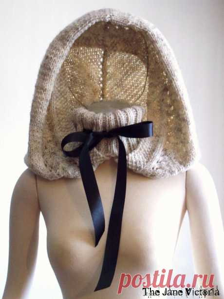 Капюшон-воротник Alassë Míriel Hooded Cowl. Спицами. / vjazhi.ru