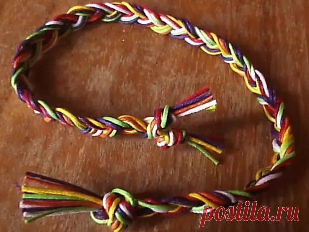 (4) Сильный оберег из ниток... - Познавательный сайт ,,1000 мелочей