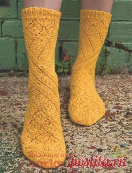 Ажурные Носки | ВЯЗАНЫЕ НОСКИ