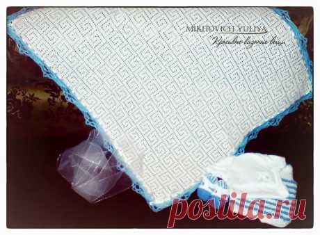Knit &amp; Crochet КРАСИВЫЕ ВЯЗАНЫЕ ВЕЩИ: Плед на выписку для мальчика