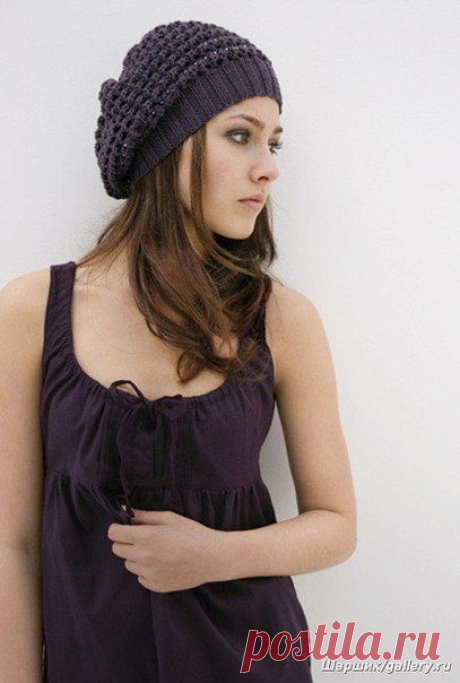 Шапочка Мерцание / Вязание как искусство!