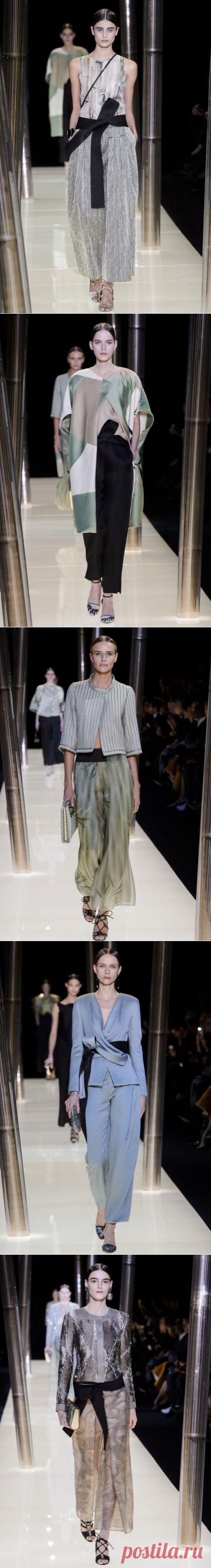 Коллекция Giorgio Armani Privé на неделе высокой моды в Париже