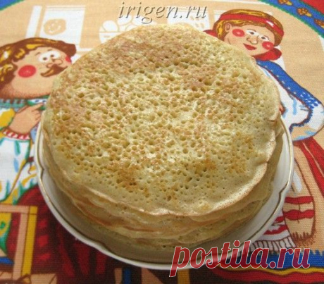 Блины пшённые
