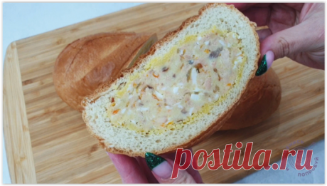 Научилась готовить пирожки из обычного батона вместо замеса теста - вкусная и простая закуска!