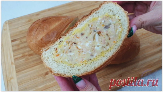 Научилась готовить пирожки из обычного батона вместо замеса теста - вкусная и простая закуска!