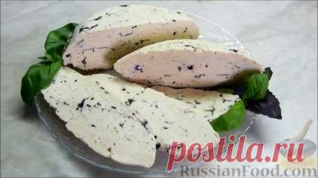 Рецепт: Домашний твёрдый сыр на RussianFood.com