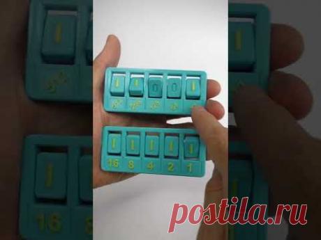 🌑 Дешифратор двоичного кода или информатика на 3D принтере #3dprinting #Shorts Игорь Белецкий