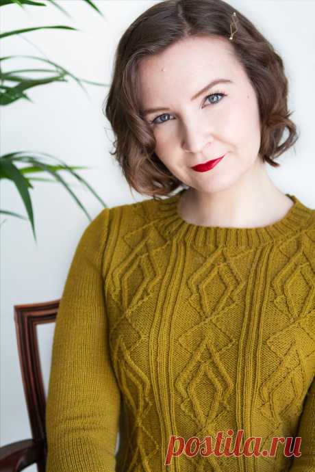 Olive Sweater by Jemima Bicknell