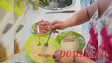 Сосиски в сыре👍👍👍