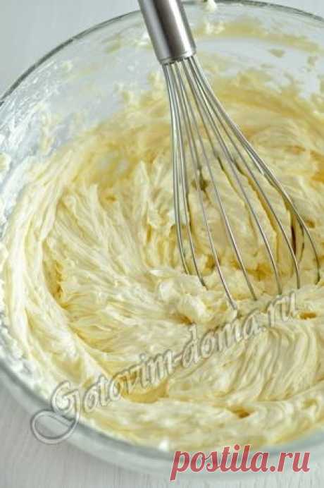 Рецепт: Масляный крем на сгущенном молоке