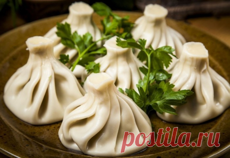 Хинкали по мотивам грузинской кухни
