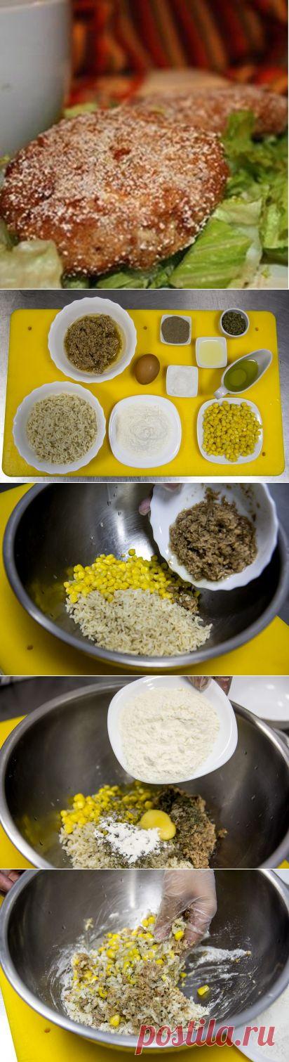 Без лишних хлопот… Котлеты из консервированного тунца — Вкусные рецепты
