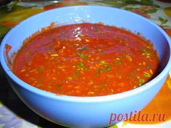 Соус к шашлыку с кинзой
