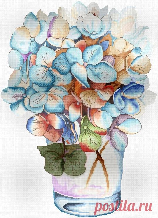 Gallery.ru / Фото #1 - Гортензии - Eksces