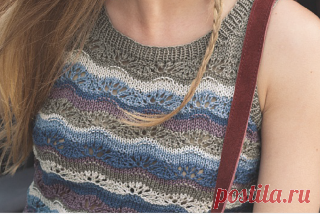 Если вы любите волнистые узоры так, как люблю их я — пять вариантов для вдохновения и вязания | Тепло о вязании | Яндекс Дзен