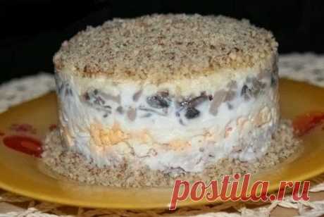 Кулинарные Рецепты: Салат с курицей и грецкими орехами