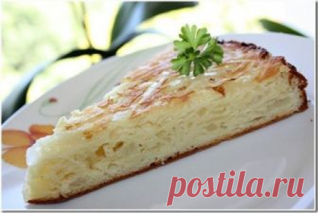 Ароматный капустный пирог — быстрее и проще не бывает!