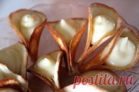 Вкусные пирожные на скорую руку