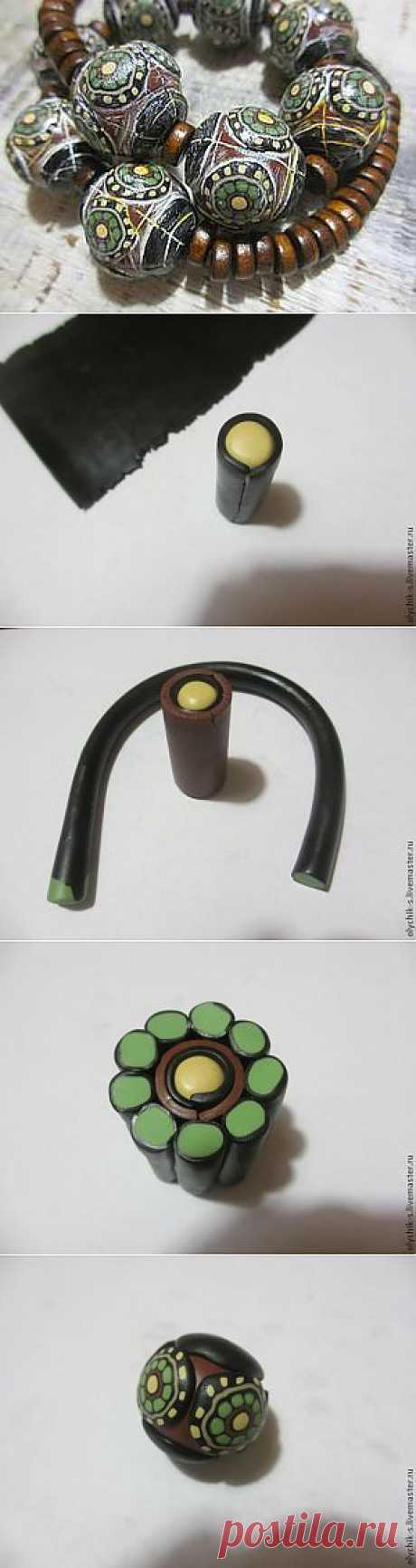(+1) - Бусы из полимерной глины в этническом стиле. Автор Ольга Сыпкова | Очумелые ручки