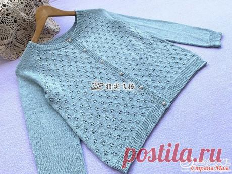 Жакет с рукавами реглан. Спицы. - ВЯЗАНАЯ МОДА+ ДЛЯ НЕМОДЕЛЬНЫХ ДАМ - Страна Мам